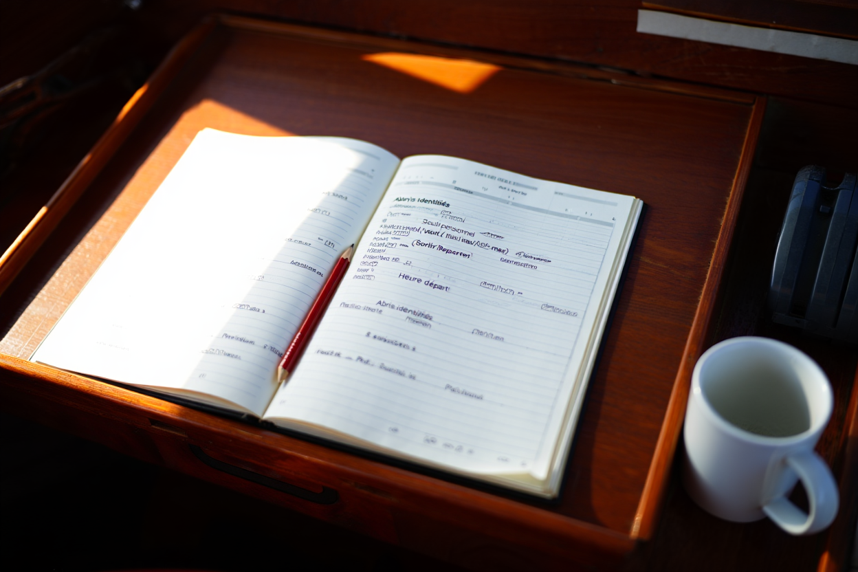 Carnet de navigation pour planification météo