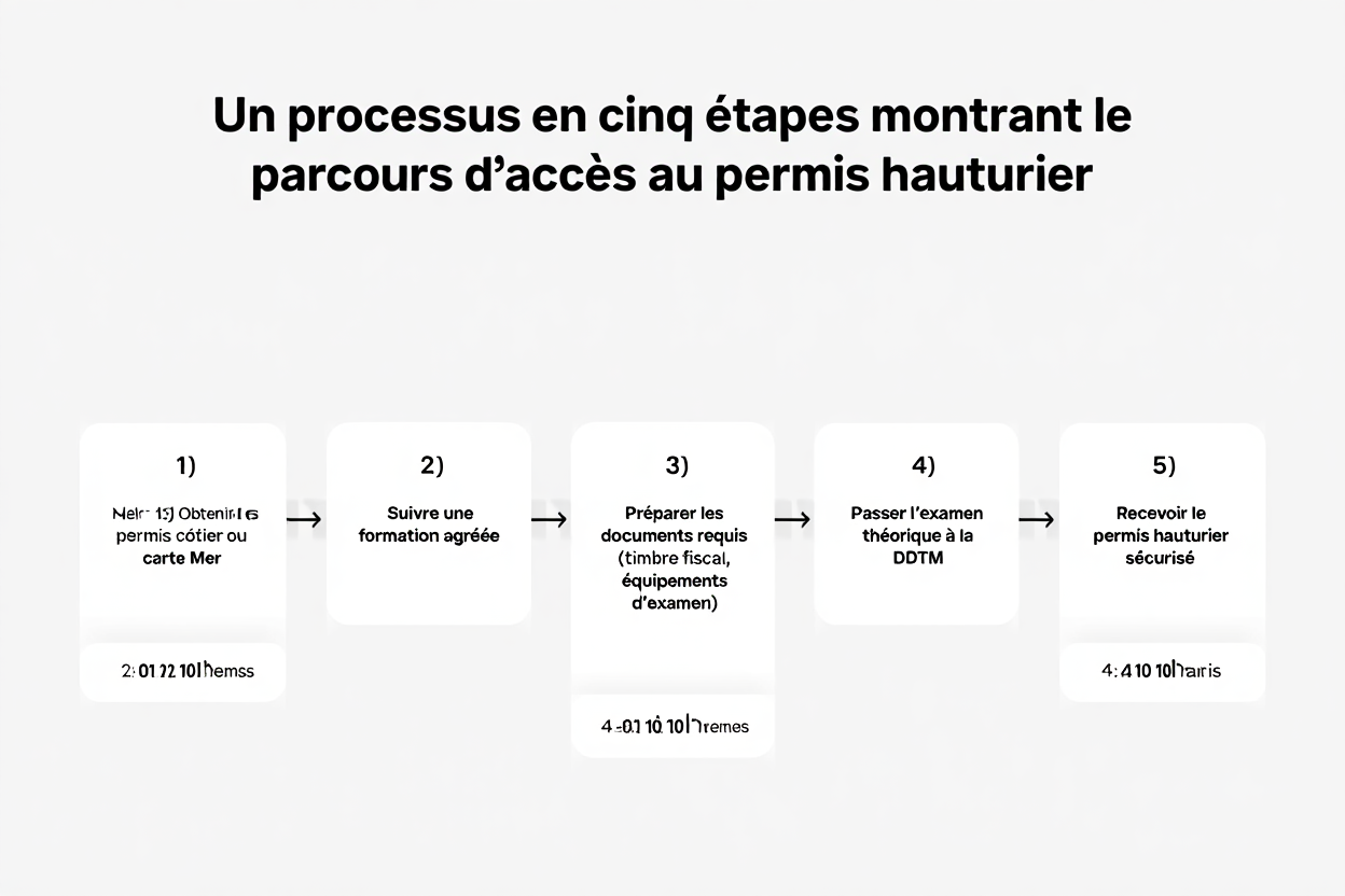 Parcours d'accès au permis hauturier