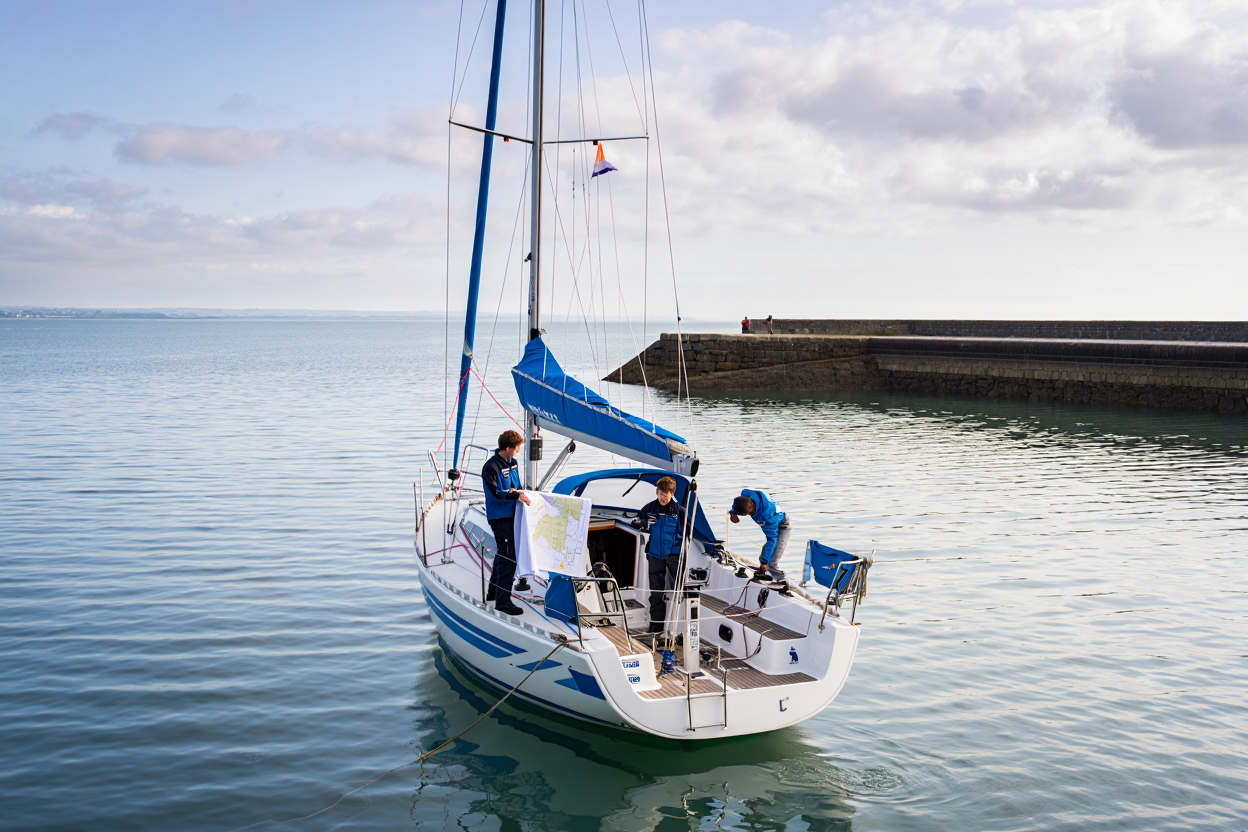 Permis hauturier morbihan : formation intensive à vannes