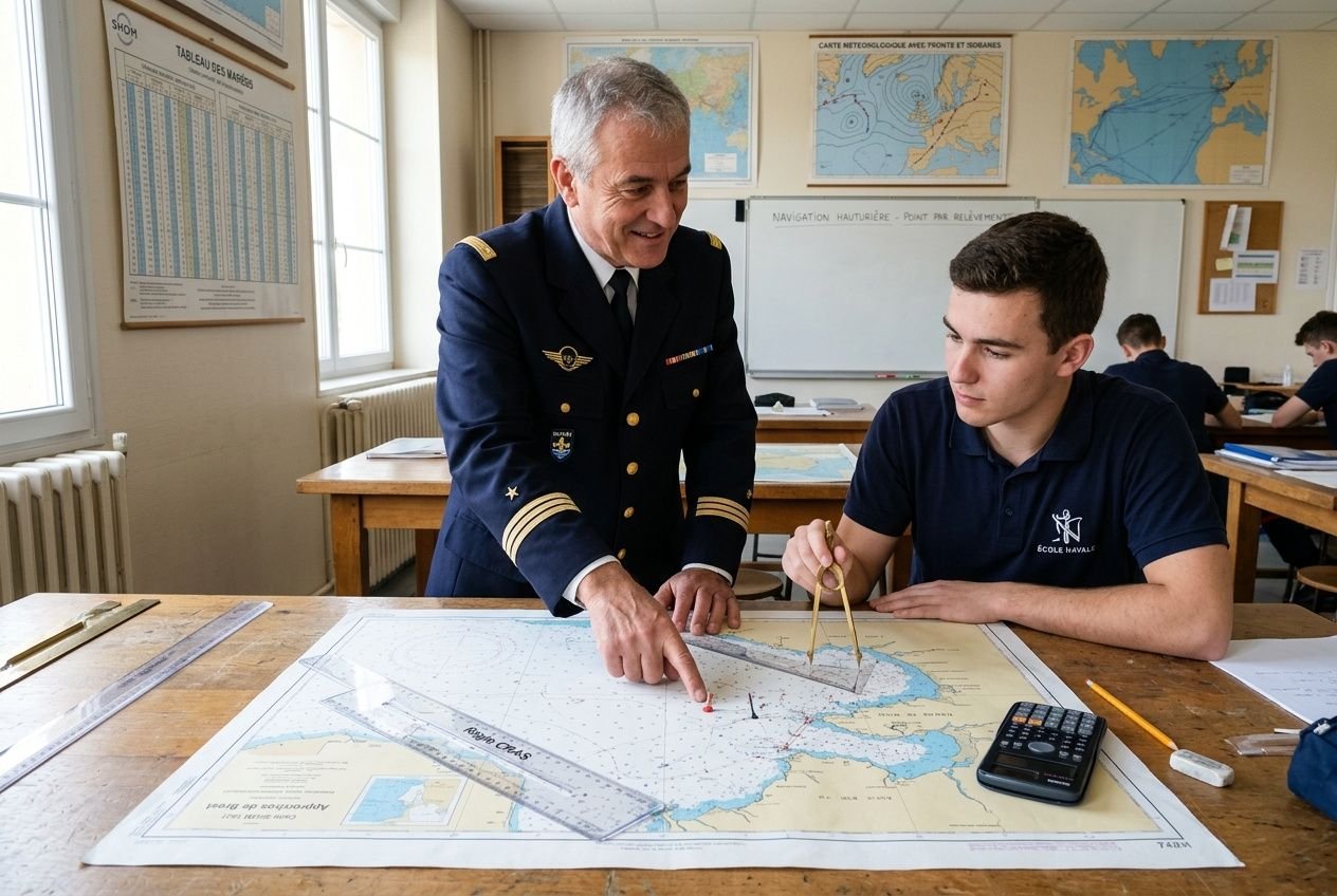 Permis hauturier : formation théorique intensive en salle de cours